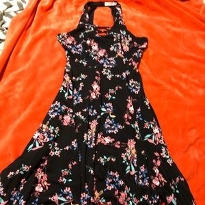 Candie’s black dress